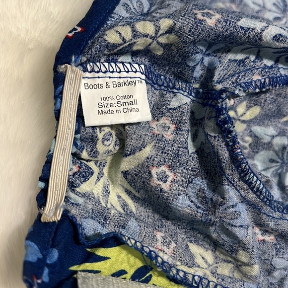 Boots & Barkley Canine Hawaiian Cotton Shirt with Lei Collar S - Picture 4 of 10